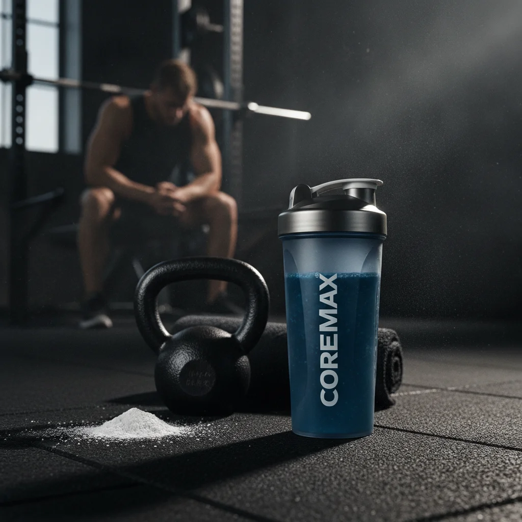 Luxury Fitness Shaker: High-Performance Gym Visuals