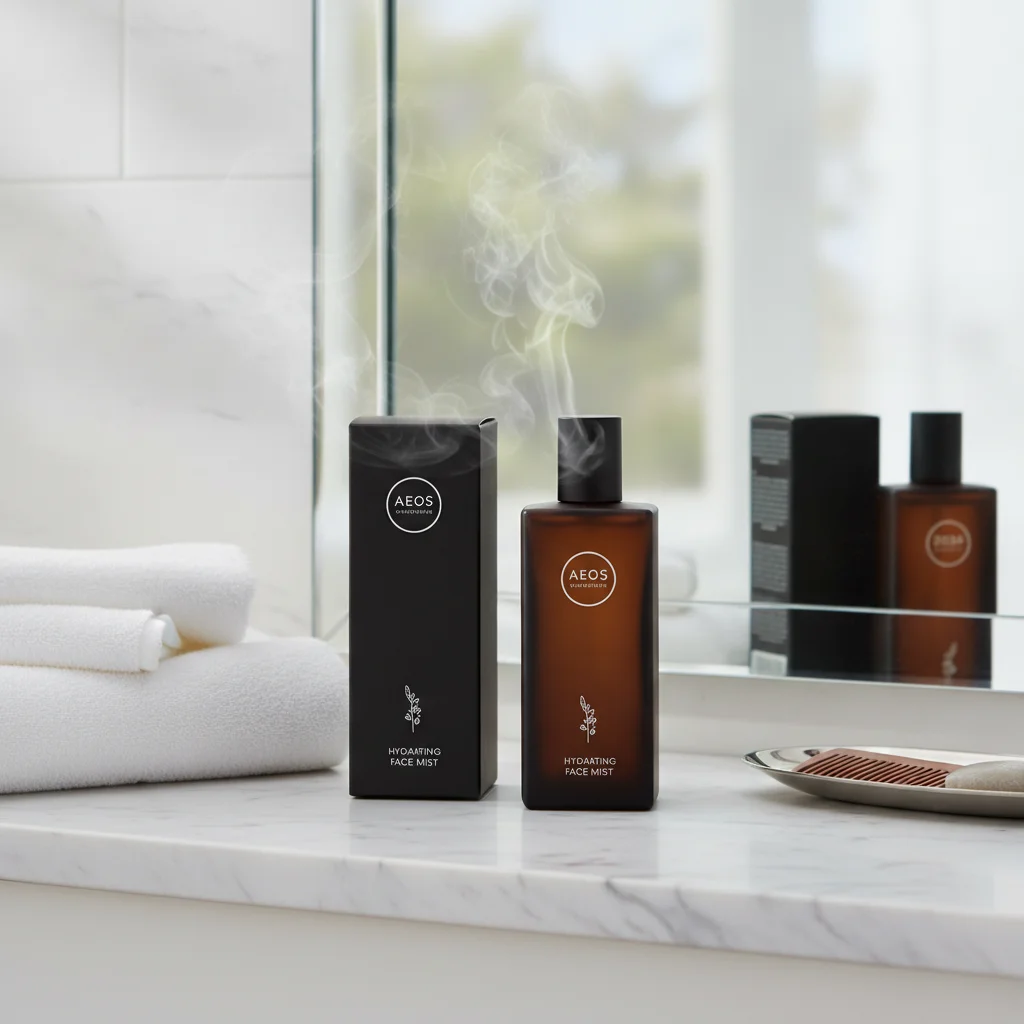 Luxury Wellness Product: Spa Bathroom Lifestyle Showcase