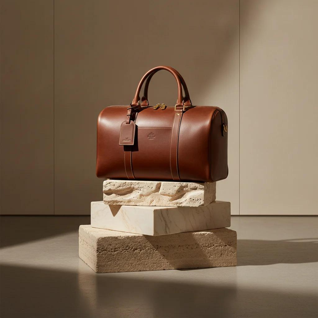 Premium Product Hero: Sculptural Stone Exhibit
