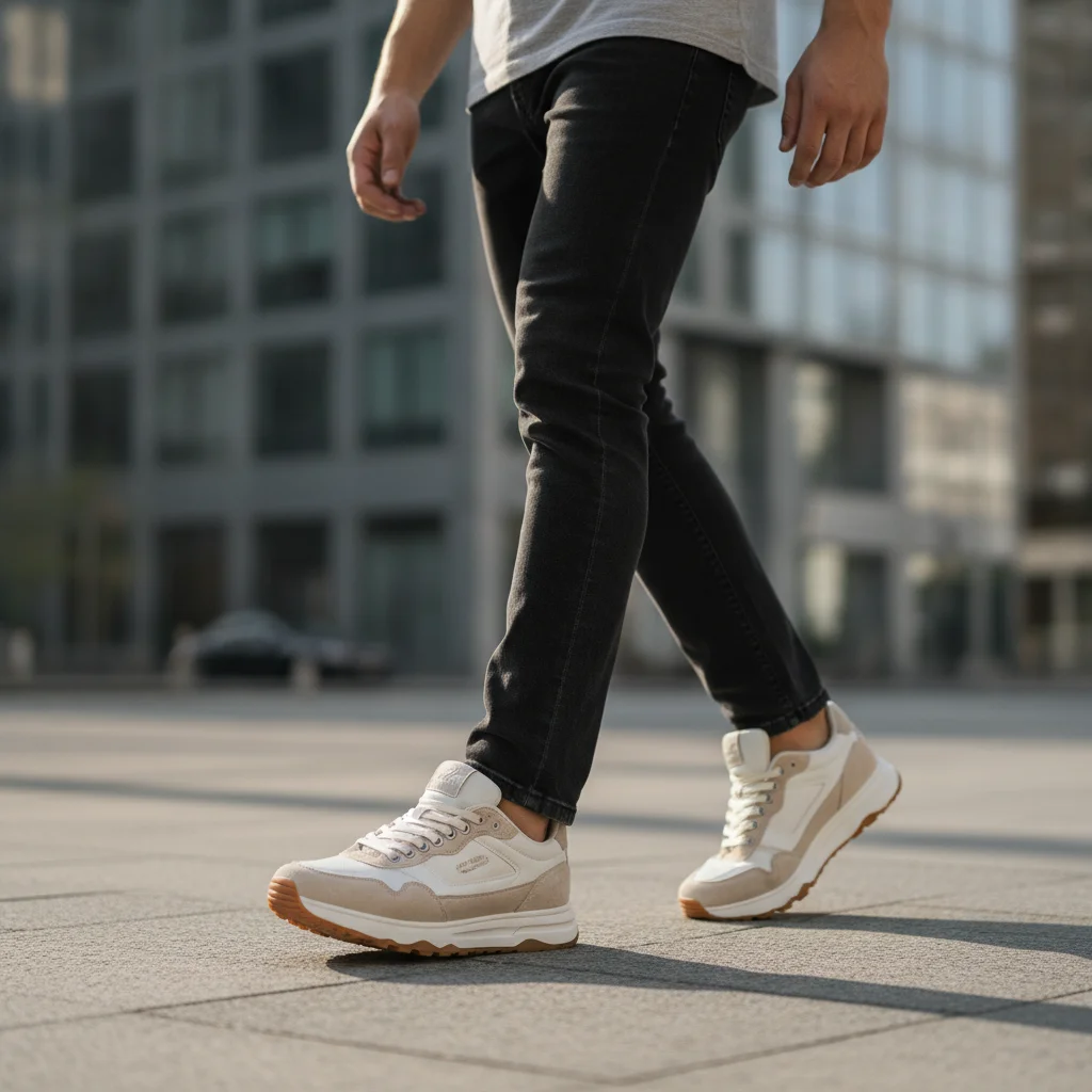 Dynamic Urban Footwear Campaign: Premium Street Style