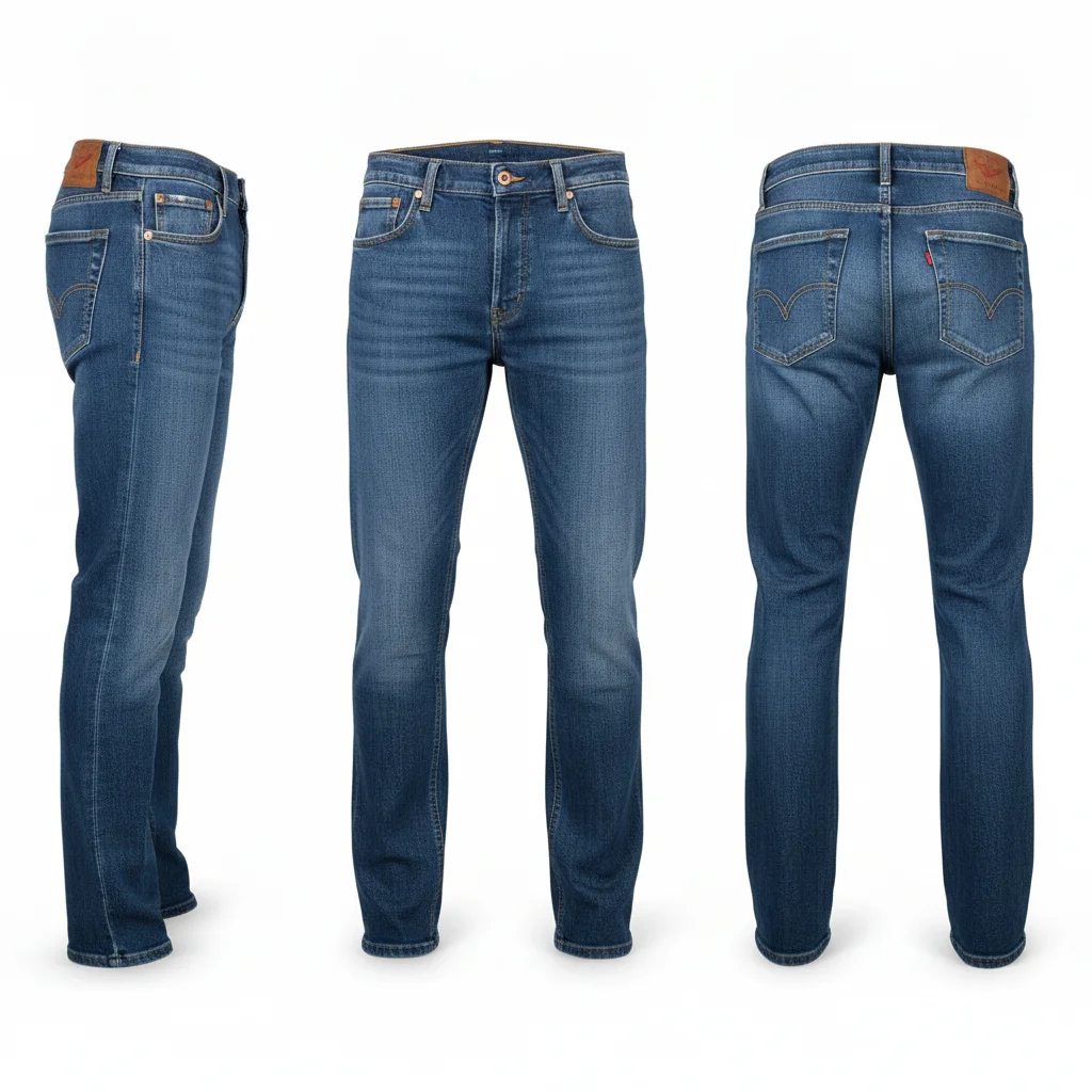 AI Generated preview for Premium Multi-Angle Denim Jeans Product Photography - Marketplace-Ready PDP Product Photography