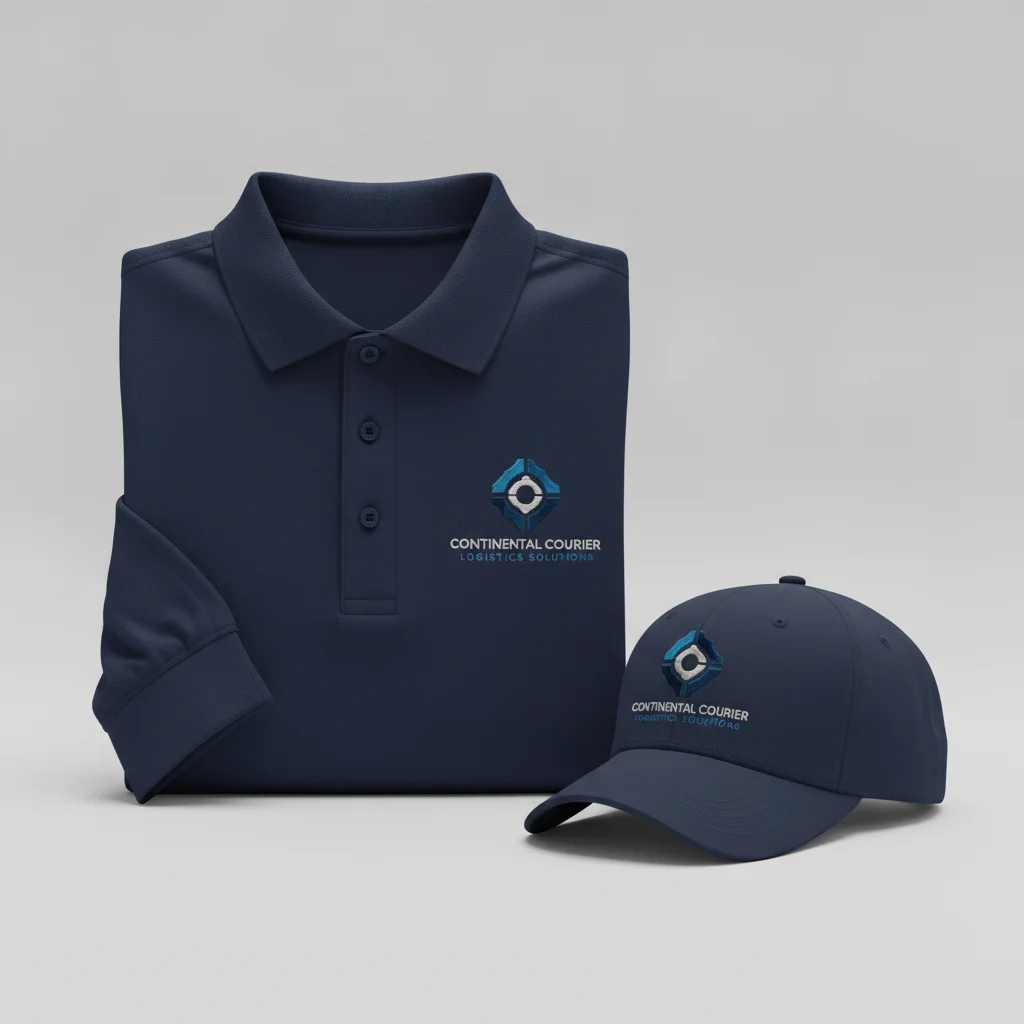 AI Generated preview for Premium Corporate Uniform & Cap Mockup – Branded Apparel Photography - Mockups and Branding