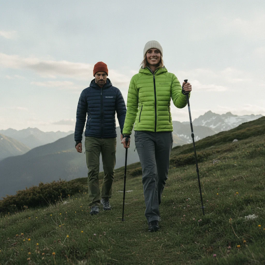 Alpine Puffer Jackets: Premium Outdoor Fashion Editorial