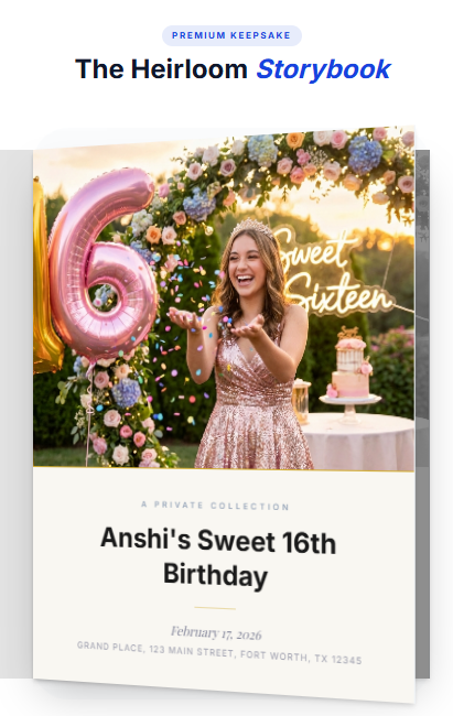 A Beautiful Heirloom Storybook For A Lifetime Memory