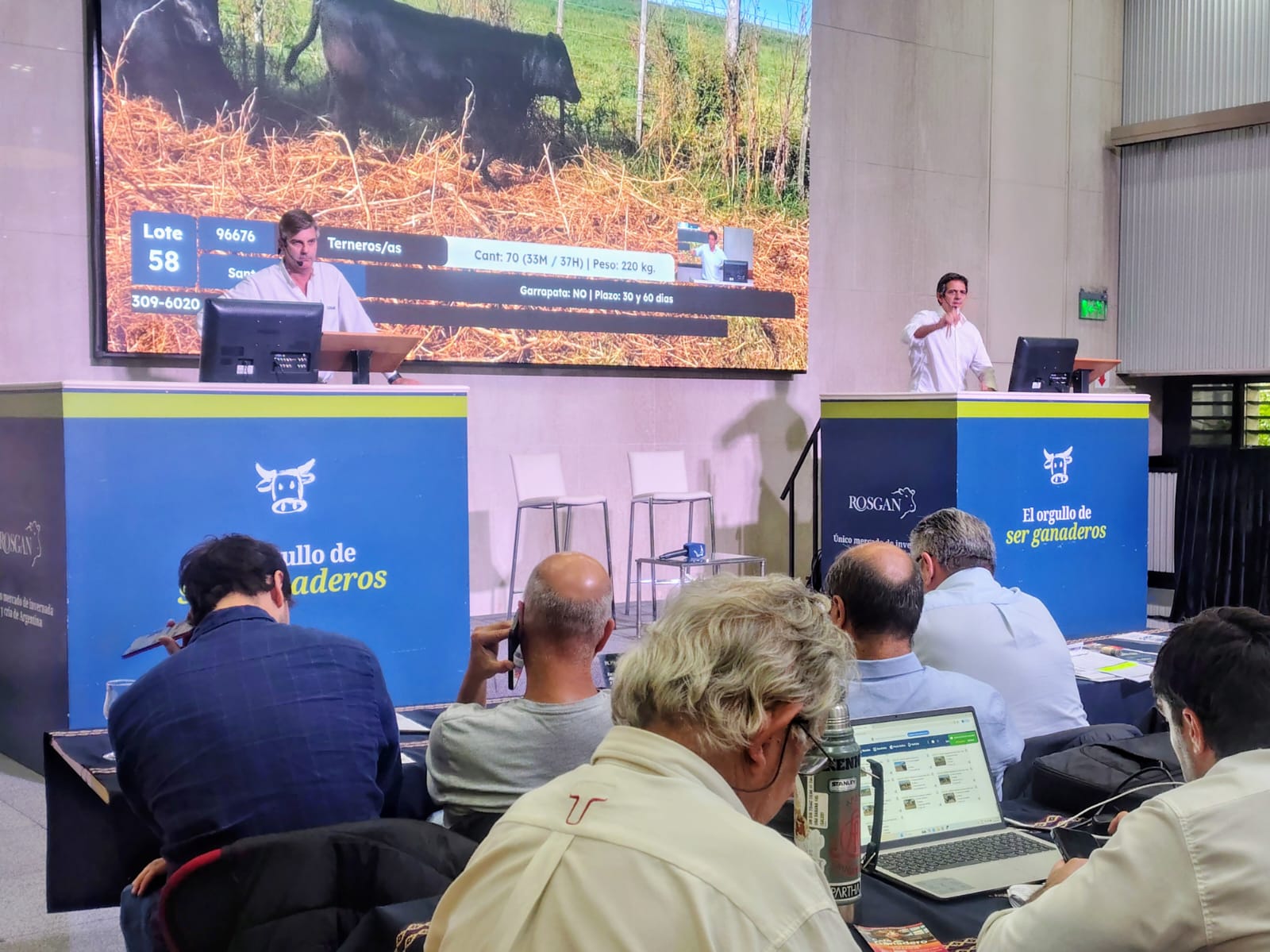 CON RÉCORD DE REMATES EN ABRIL, ROSGAN VENDIÓ CASI 42.000 CABEZAS