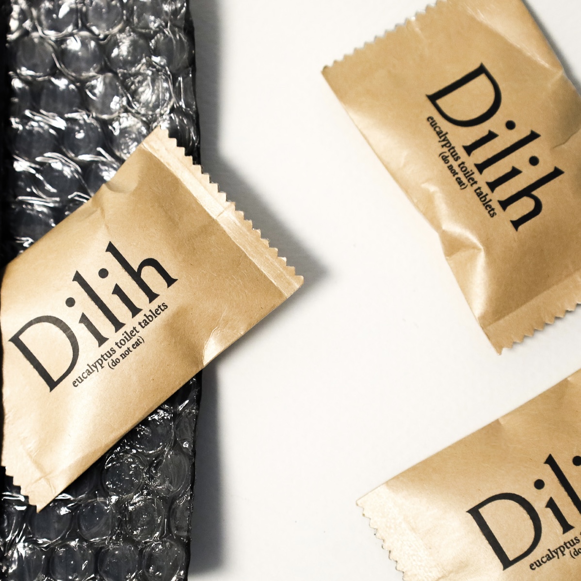 A clean, scientific-looking setting with glassware