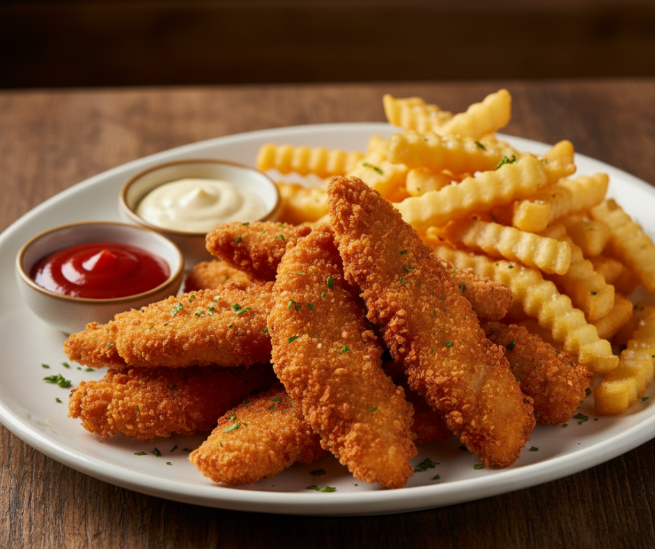 שניצלונים עם צ'יפס