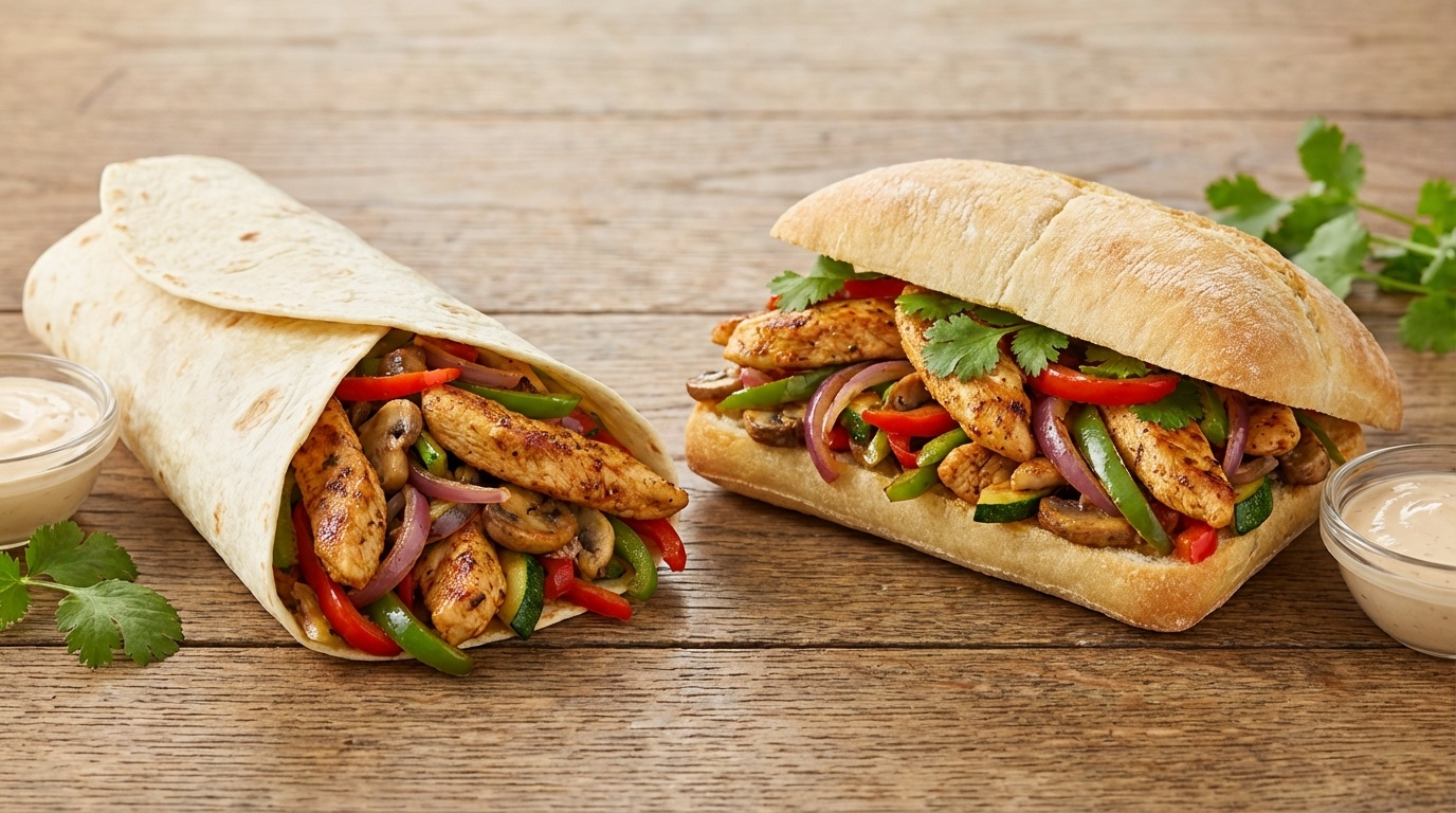 רצועות עוף מוקפץ עם ירקות