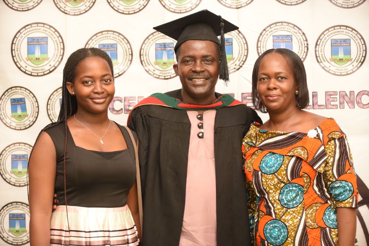 A photo representing a career milestone