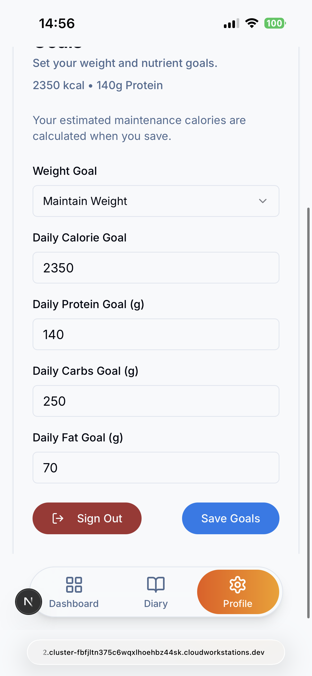 Calorie Tree App Screenshot 11