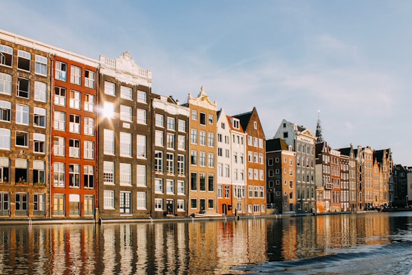 Scenic view of Amsterdam, Netherlands