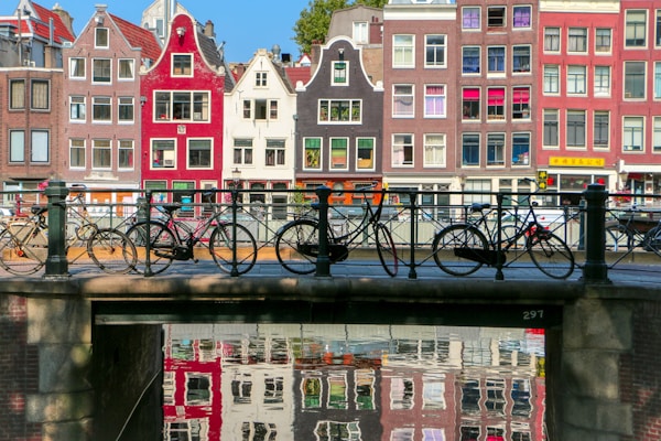 Scenic view of Amsterdam, Netherlands