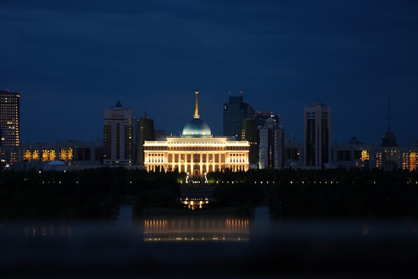 Scenic view of Astana, Kazakhstan