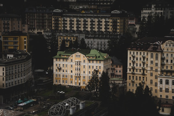 Scenic view of Bad Gastein, Austria