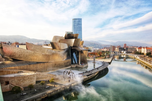 Scenic view of Bilbao, Spain