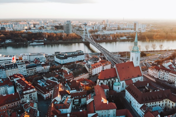 Scenic view of Bratislava, Slovakia