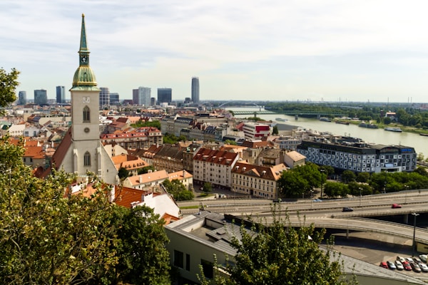 Scenic view of Bratislava, Slovakia