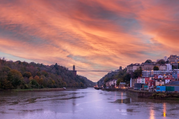 Scenic view of Bristol, United Kingdom