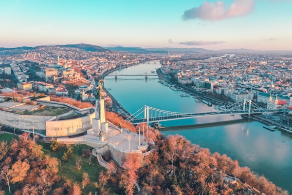 Scenic view of Budapest, Hungary