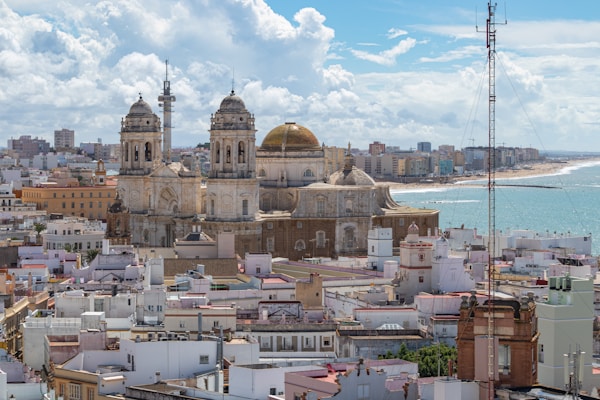 Scenic view of Cadiz, Spain
