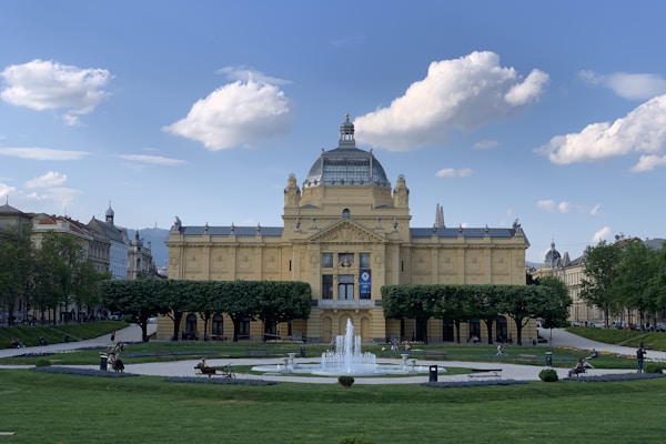Scenic view of City of Zagreb, Croatia