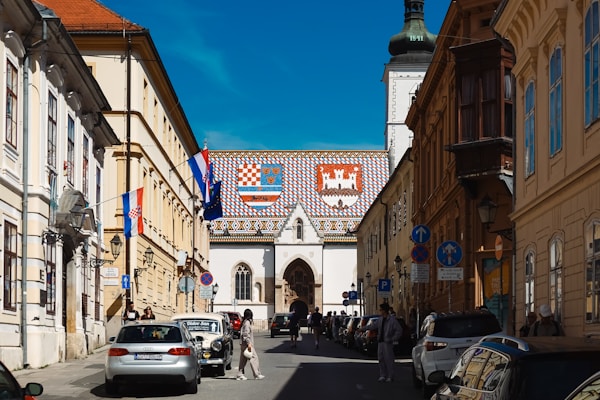Scenic view of City of Zagreb, Croatia