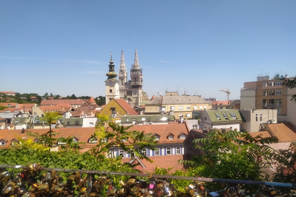Scenic view of City of Zagreb, Croatia