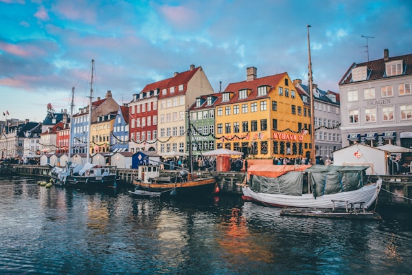 Scenic view of Copenhagen, Denmark