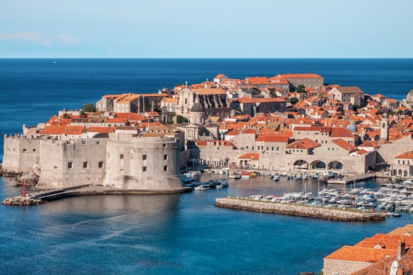 Scenic view of Dubrovnik, Croatia