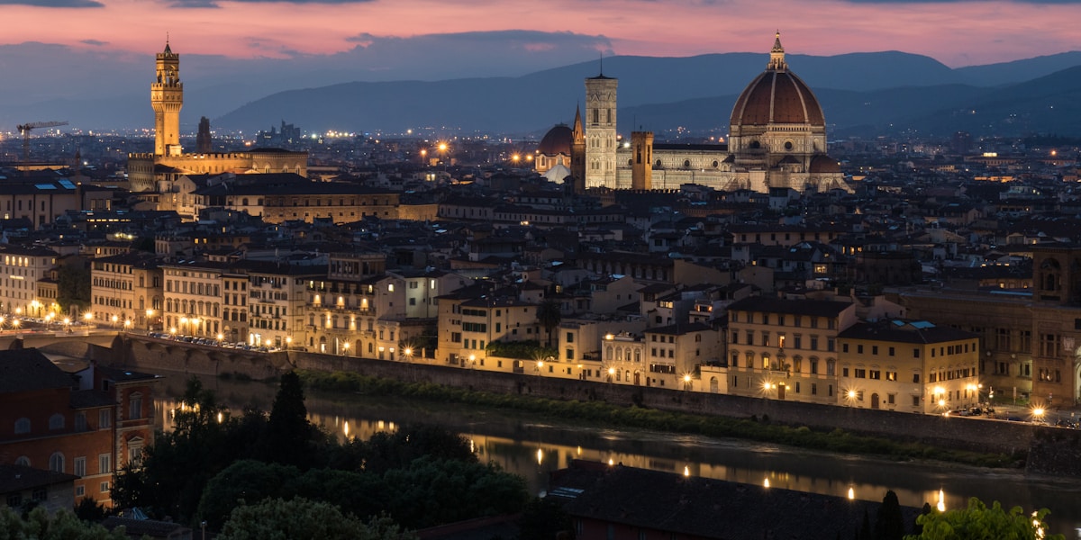 A scenic view of Florence, Italy