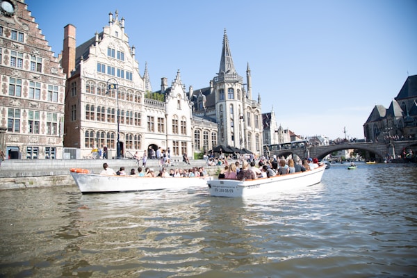Scenic view of Ghent, Belgium