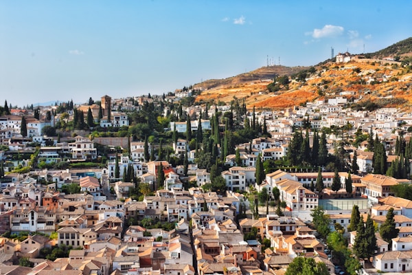 Scenic view of Granada, Spain