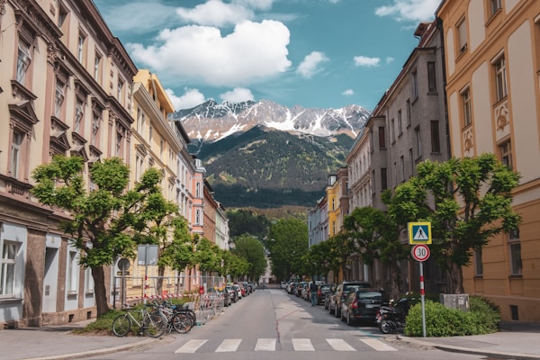 Scenic view of Innsbruck, Austria