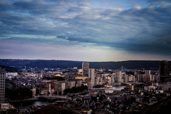 Scenic view of Liege, Belgium