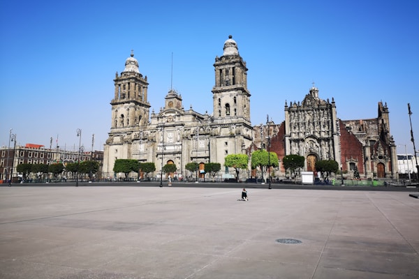 Scenic view of Mexico City, Mexico