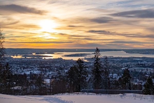 Scenic view of Oslo, Norway