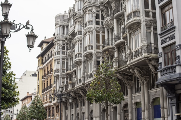 Scenic view of Oviedo, Spain
