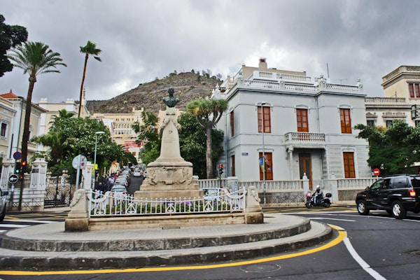 Scenic view of Santa Cruz de Tenerife, Spain