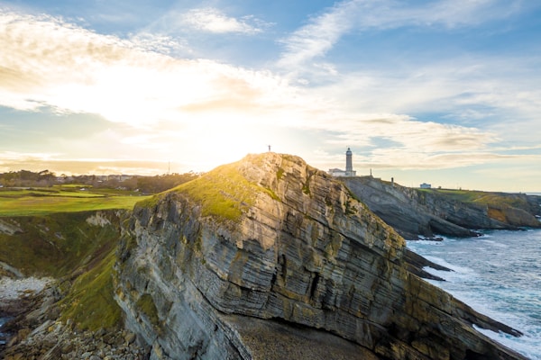 Scenic view of Santander, Spain