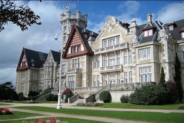 Scenic view of Santander, Spain