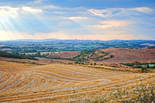 Scenic view of Siena, Italy