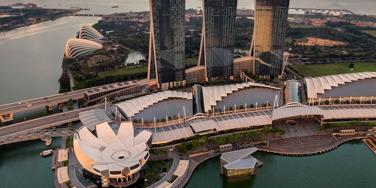 A scenic view of Singapore