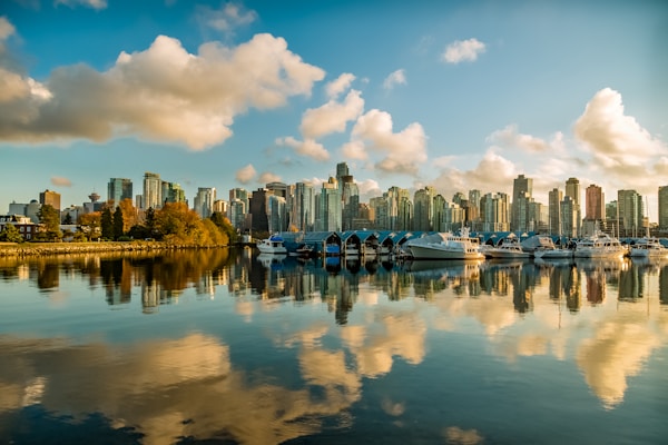 Scenic view of Vancouver, Canada