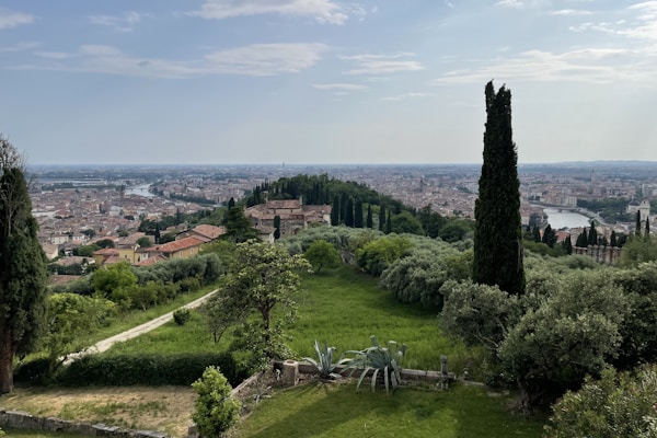 Scenic view of Verona, Italy