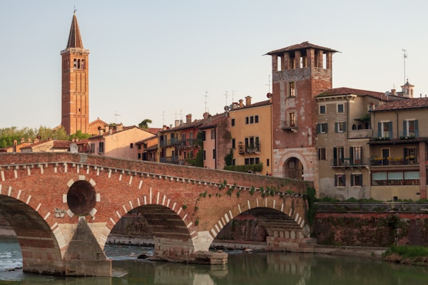 Scenic view of Verona, Italy