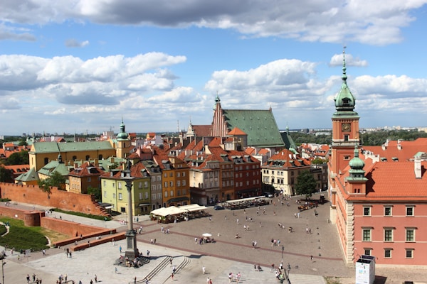 Scenic view of Warsaw, Poland