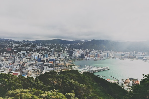 Scenic view of Wellington, New Zealand