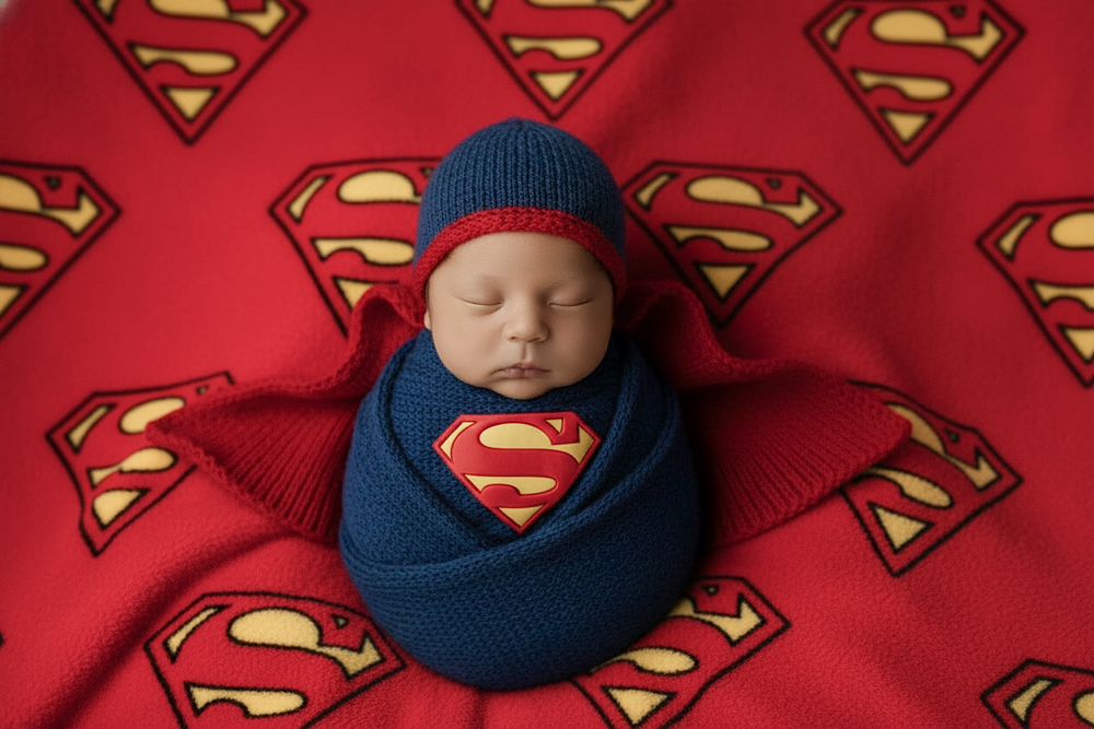 Sicherheit und Geborgenheit beim Newborn Shooting in Hamburg