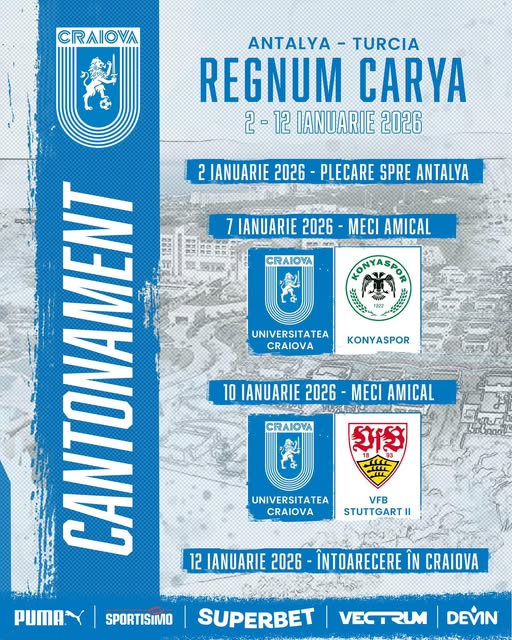 Universitatea Craiova Training Camp