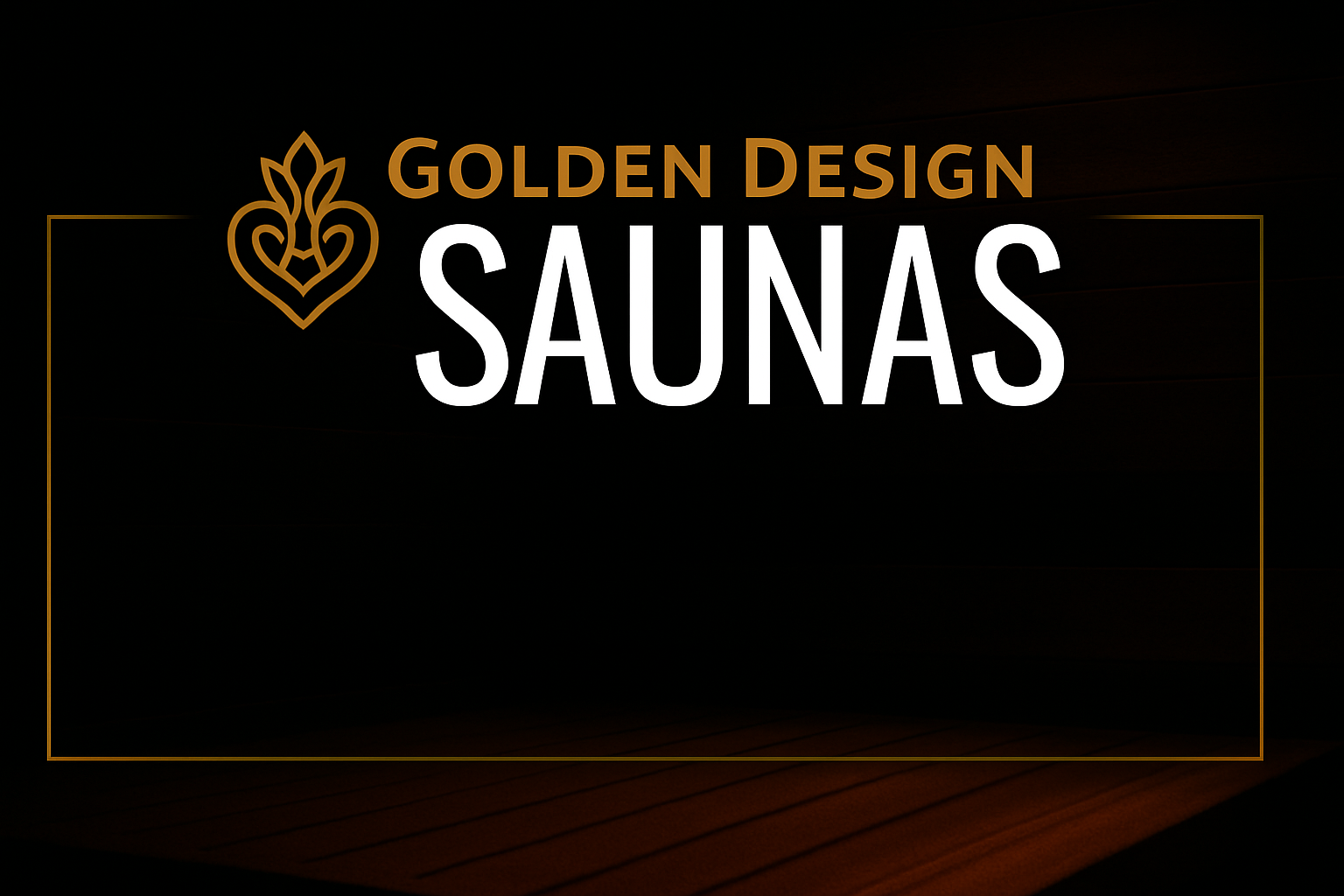 Golden Designs Saunas advertisement banner